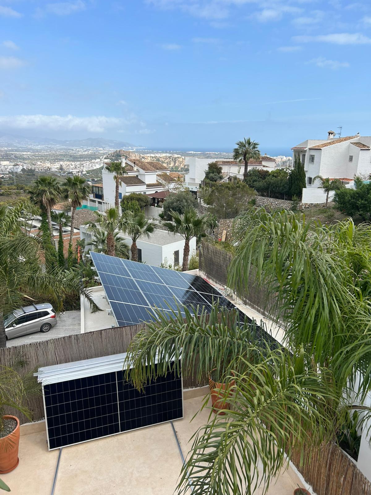 Placas solares en vivienda unifamiliar Málaga
