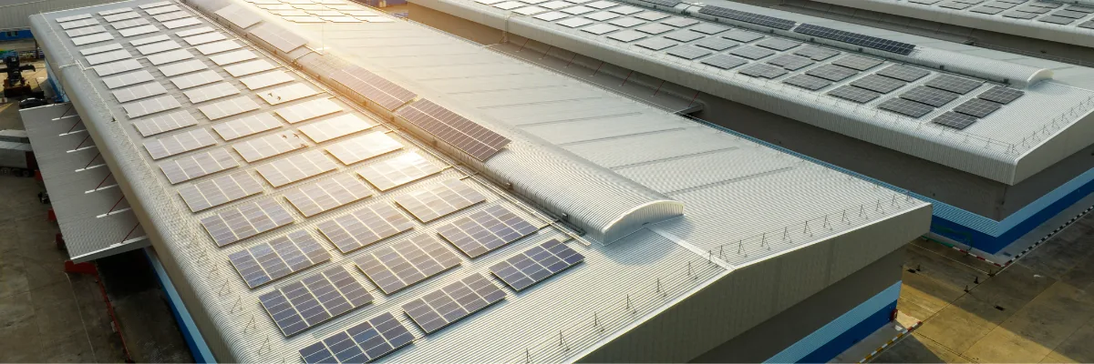 Instalación solar para empresa