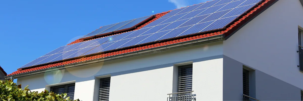 Instalación solar en vivienda particular